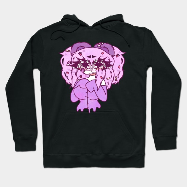 Candy tears Hoodie by Toxxic.Tea